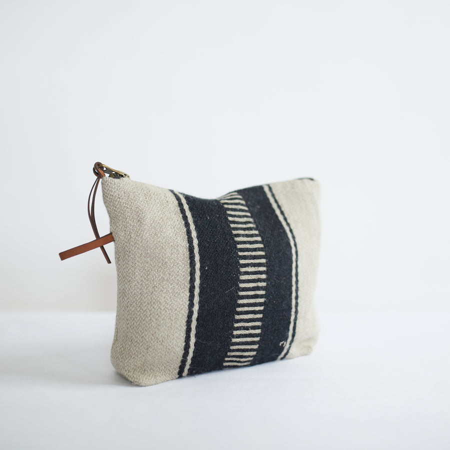 Marshall Pouch - Multi Stripe Libeco $69