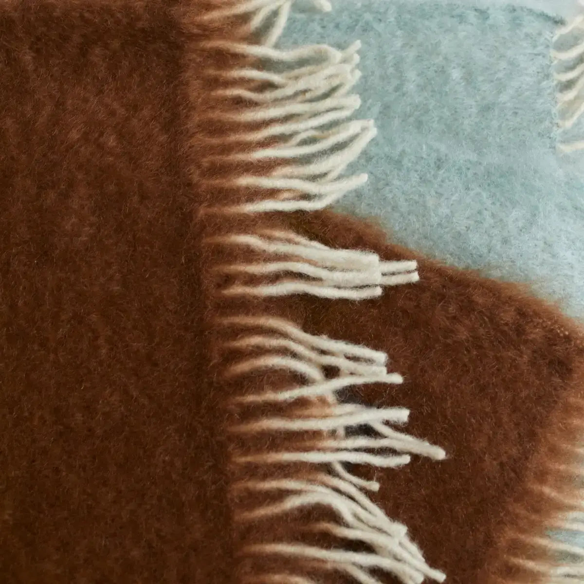 Matisse Mohair Throw - Blue Purple - M-41 - Mantas Ezcaray - $450