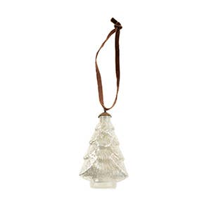 Medium Glass Christmas Tree Ornament - Indaba Trading - Holiday - $15