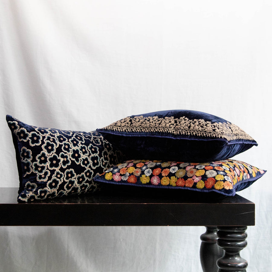 Midnight Blue Cushions - Sharon 18’ x - Anke Drechsel - Cushion - $450