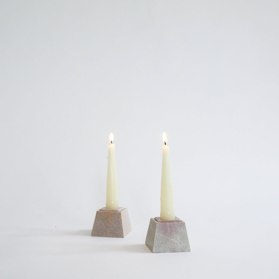 Multi-Use Taper & Incense Holder - Pink - Natural Habitat - Table - $18