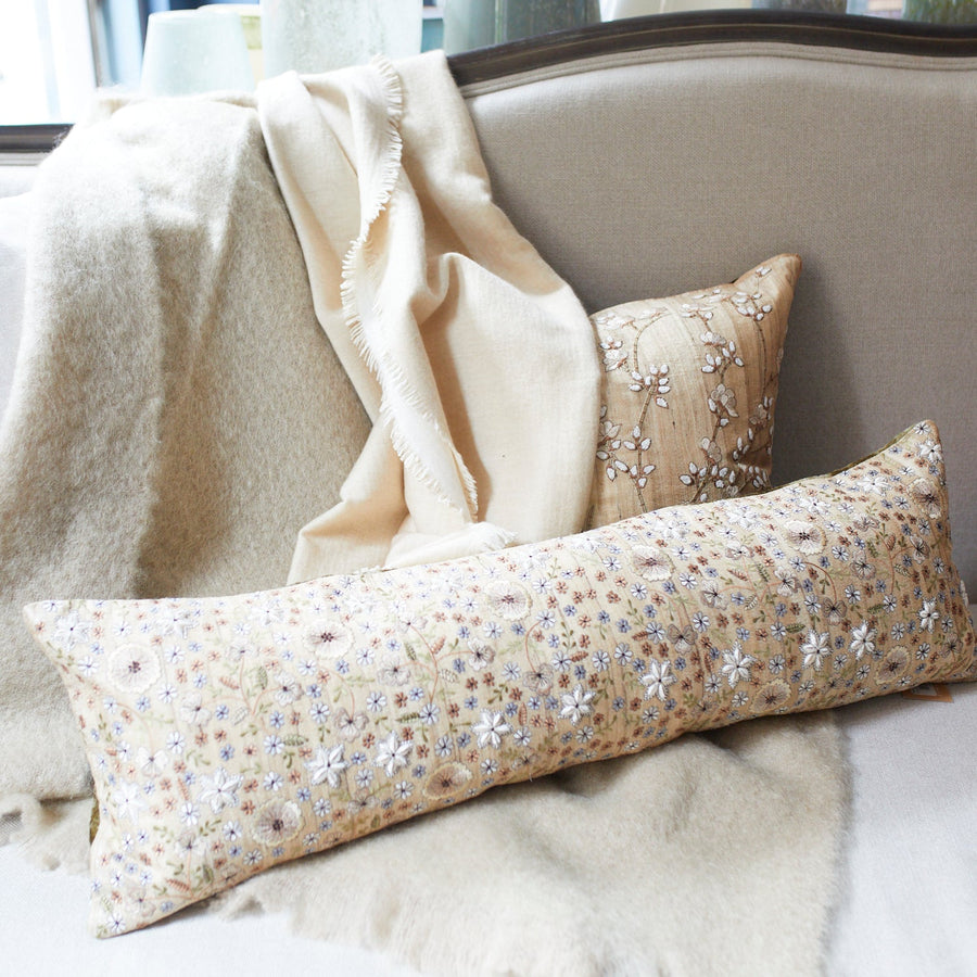 Natural Tussar Cushions - Anke Drechsel - Cushion - $535