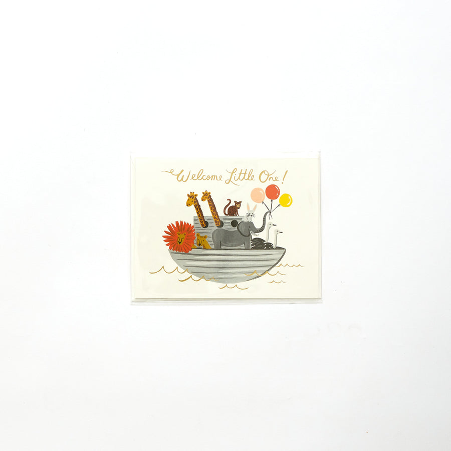 Noah’s Ark Baby Card - Rifle Paper Co. Cards $6