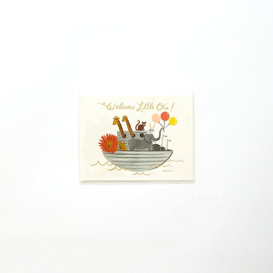 Noah’s Ark Baby Card - Rifle Paper Co. - Cards - $6