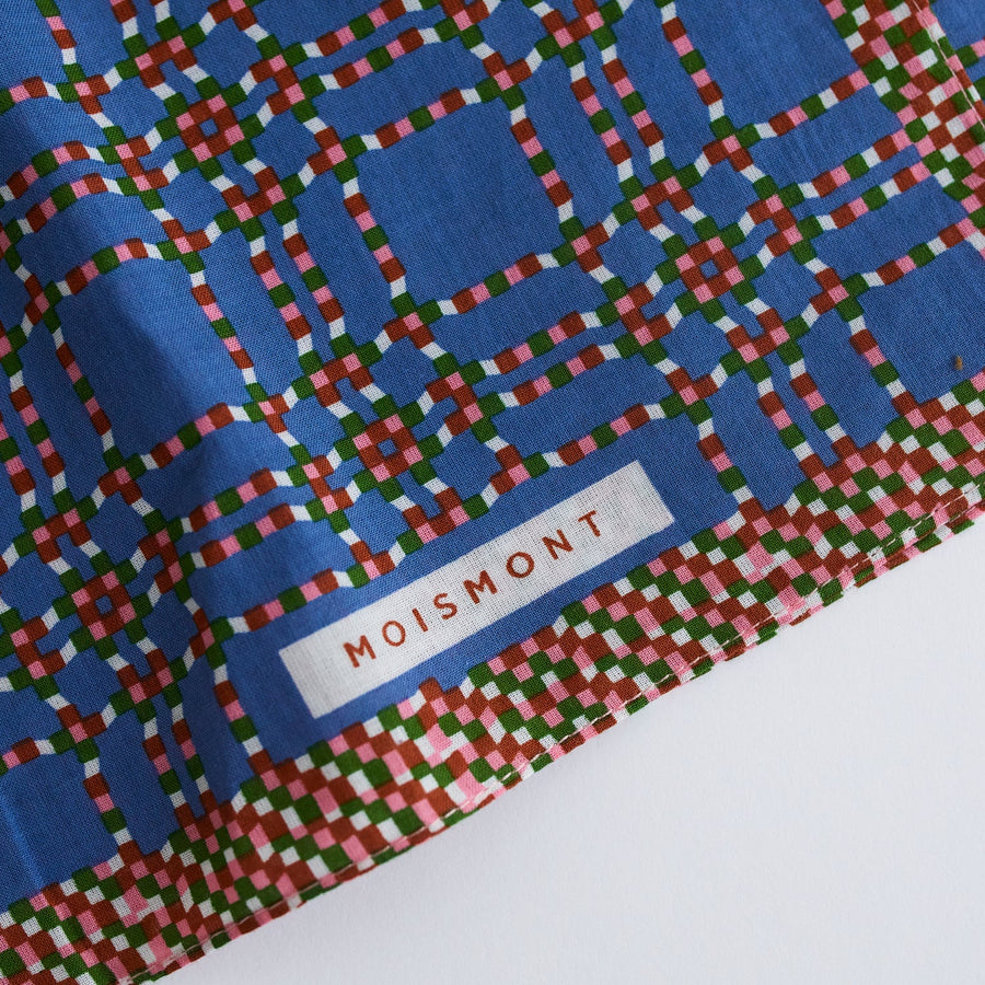 Nordic Blue Scarf No. 713 - 26’ x - Moismont - Wearables - $63