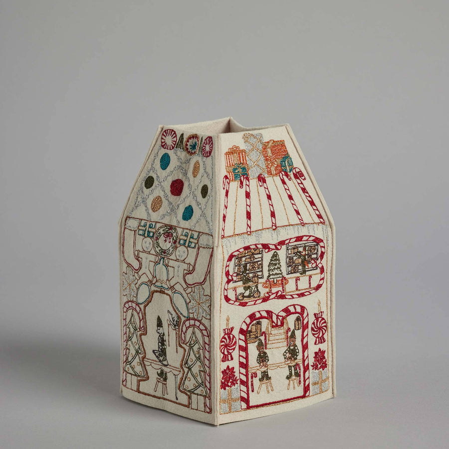 North Pole Tissue Box Cover - Coral & Tusk - Holiday - $98