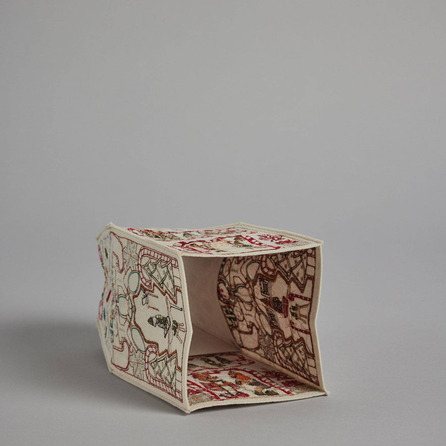 North Pole Tissue Box Cover - Coral & Tusk - Holiday - $98