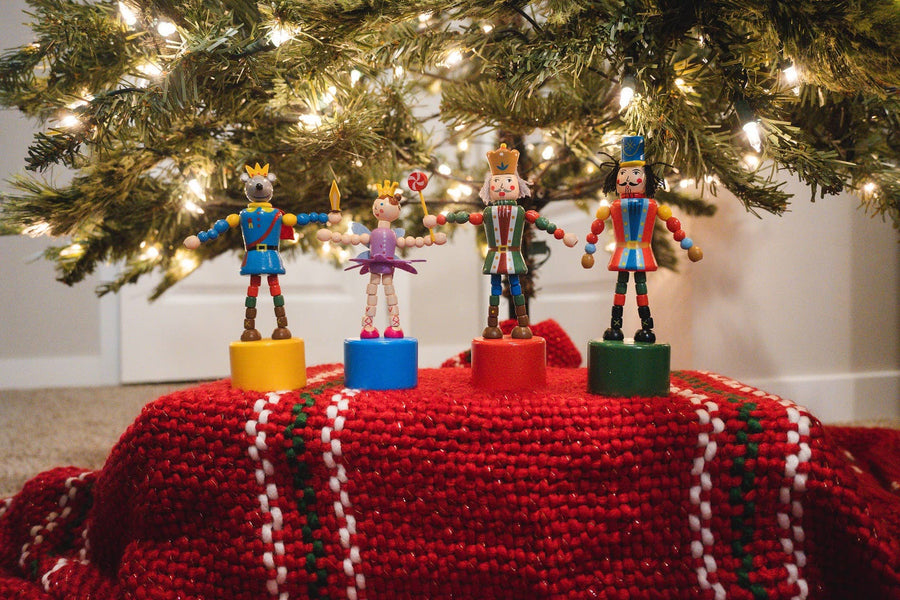 Nutcracker Christmas Push Puppets - Jack Rabbit Creations - Holiday