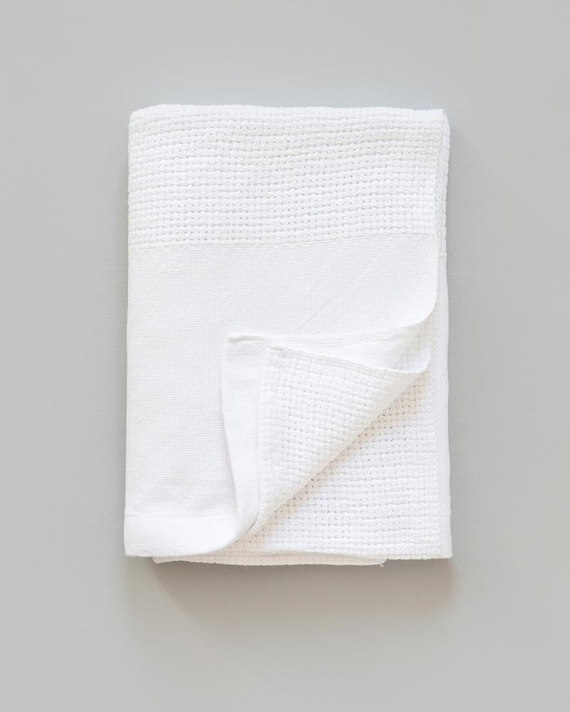 Organic Cotton Cellular Baby Blanket - 31 x 47 - Mungo - $78