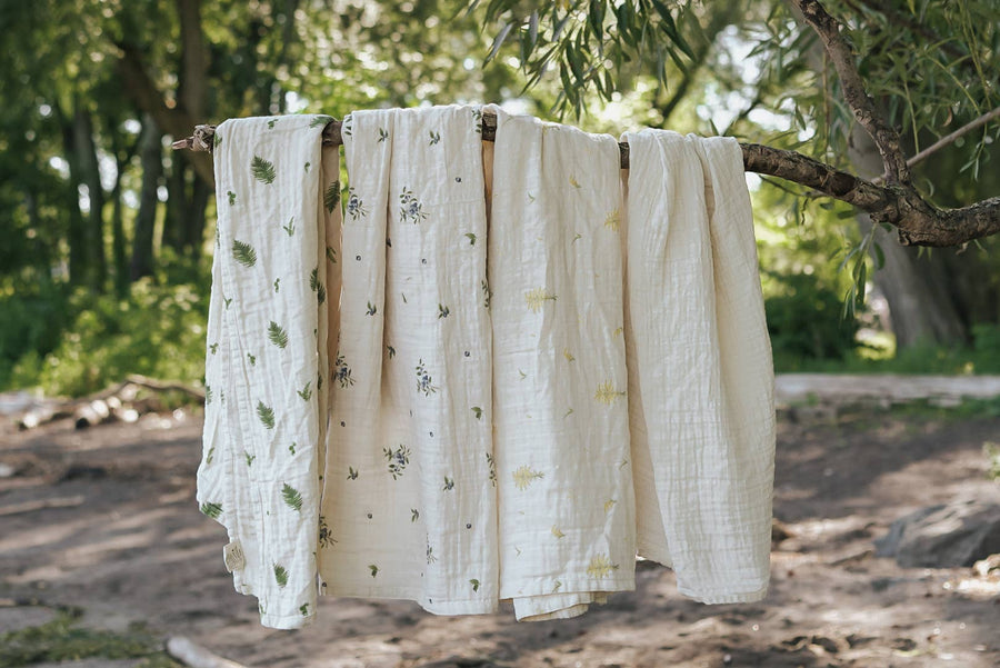 Organic Cotton Swaddle - House of Elia - Baby
