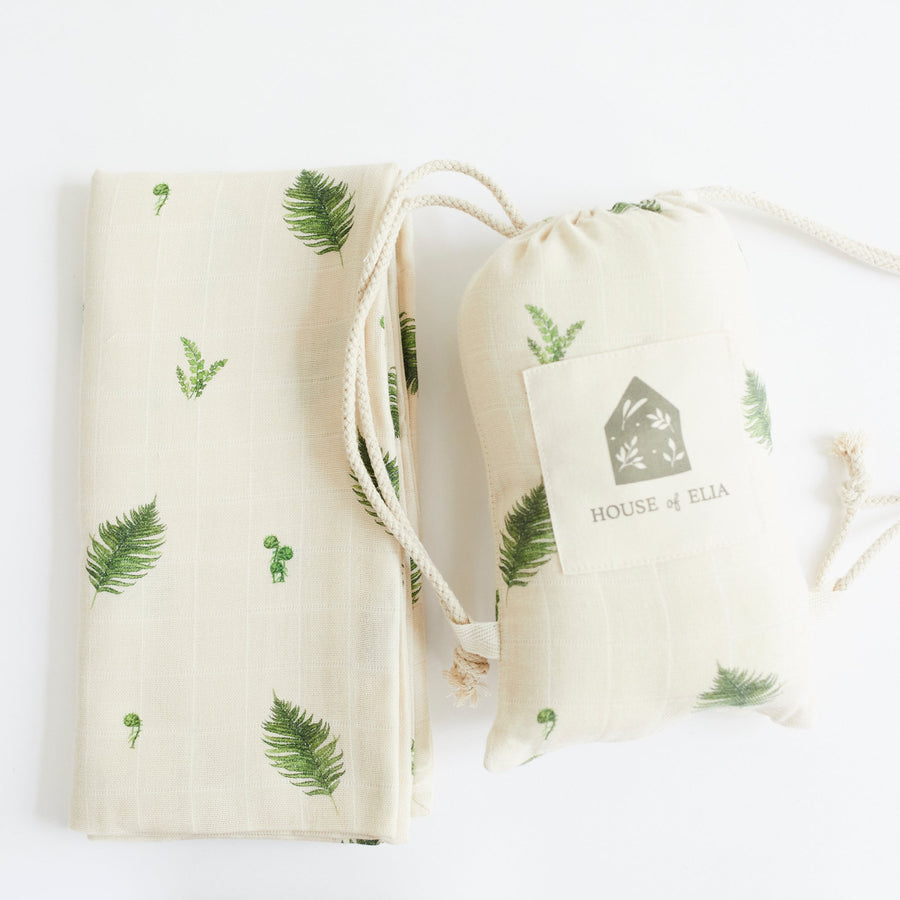 Organic Cotton Swaddle - House of Elia - Baby