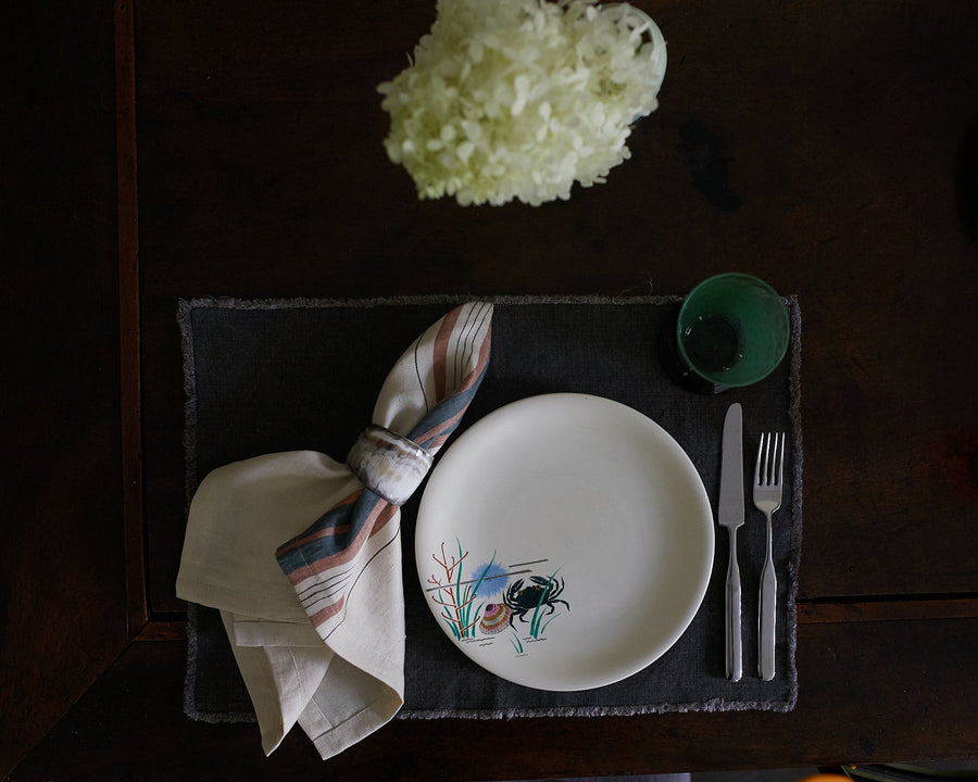 Pacific Linen Placemats Set of 2 - Militaire - Libeco - Table - $106