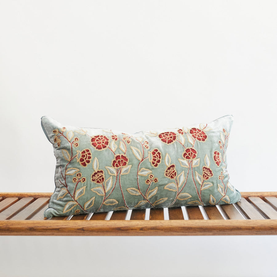 Perfect Blue Cushions - Lorraine 12’’ x 24’’ - Anke Drechsel - Cushion - $520