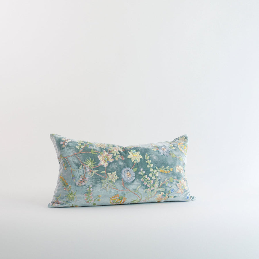 Perfect Blue Cushions - Mme Bovary 12’’x 22’’ - Anke Drechsel - Cushion - $350