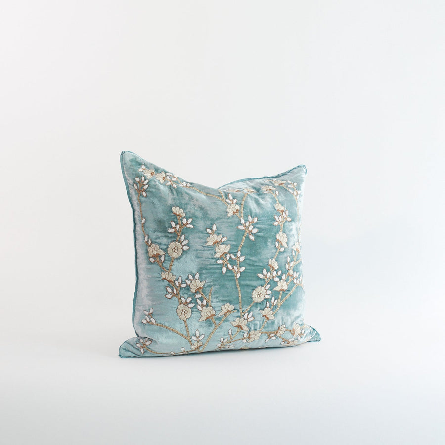 Perfect Blue Cushions - Tuileries 18’’ x - Anke Drechsel - Cushion - $430