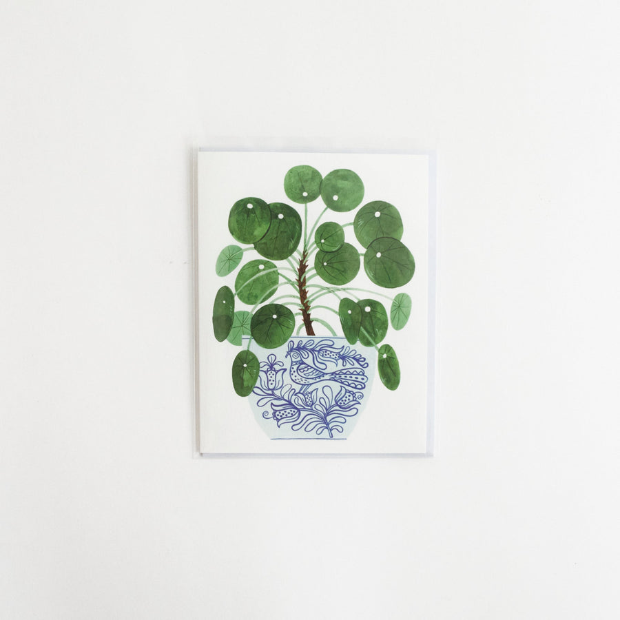 Pilea Pot Greeting Card - Botanica Paper Co. - Cards - $6
