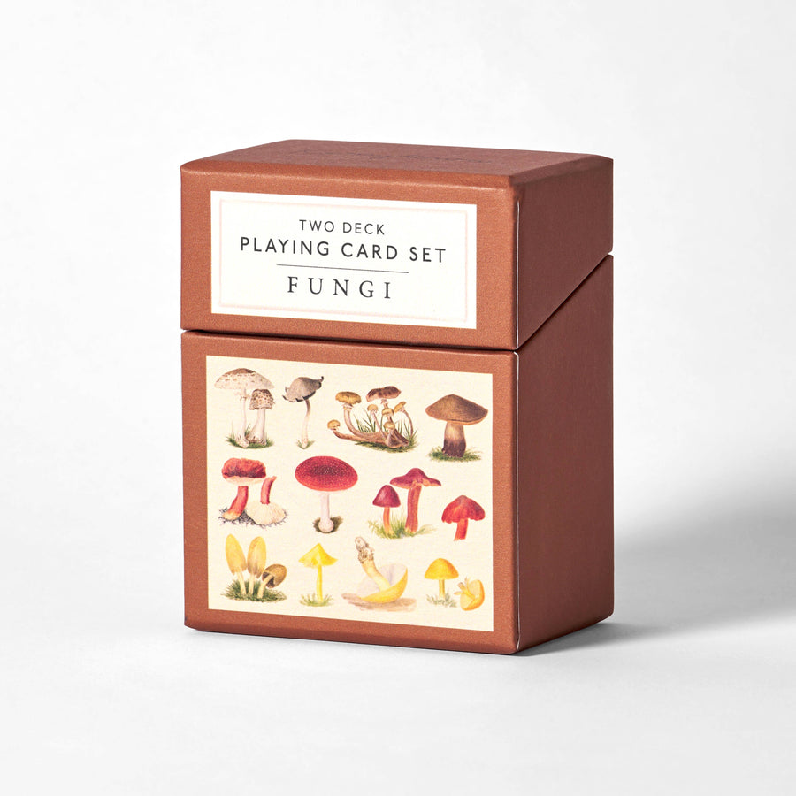 Playing Cards - Set of Two Decks - Fungi - Roomytown Inc - Holiday - $28