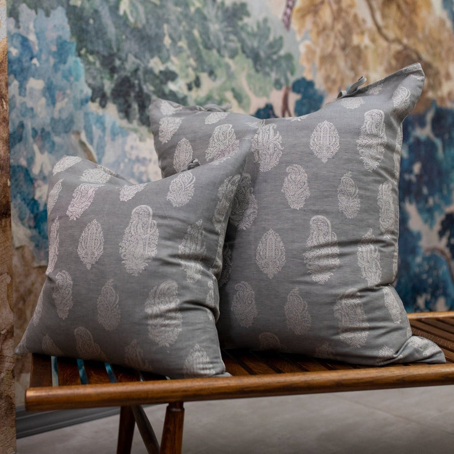 Qatif Decorative Pillow - 27 x / Granit - Leitner - Cushion - $329