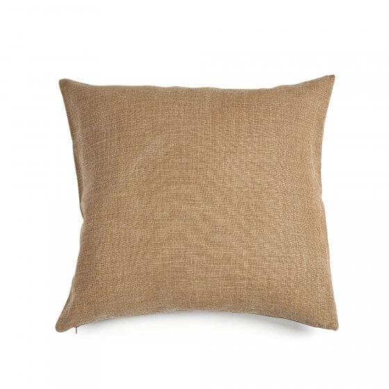 Ré - Washed Belgian Linen Pillow Spice / 25’x25’ COVER Libeco Cushion $159