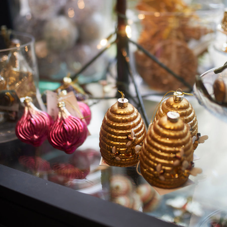 Red Onion Ornament - Indaba Trading - Holiday - $15