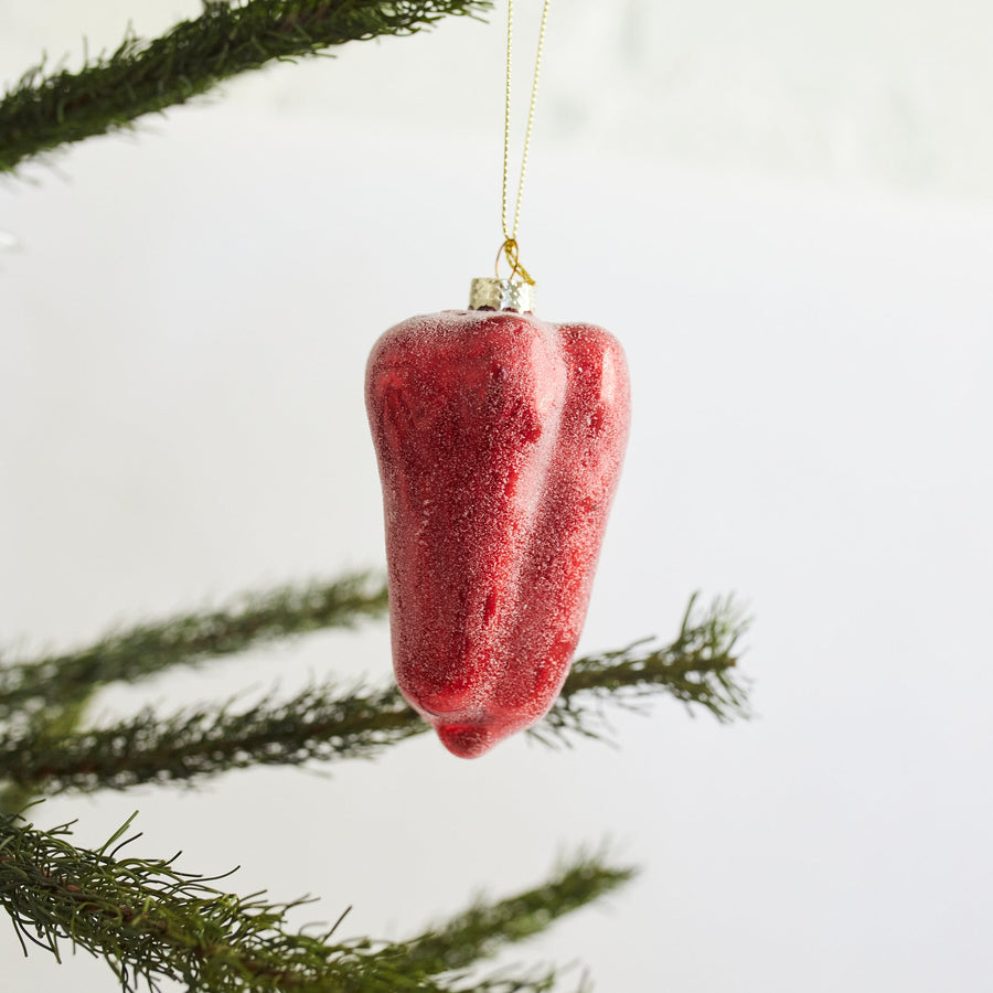 Red Pepper Ornament - Indaba Trading - Holiday - $15