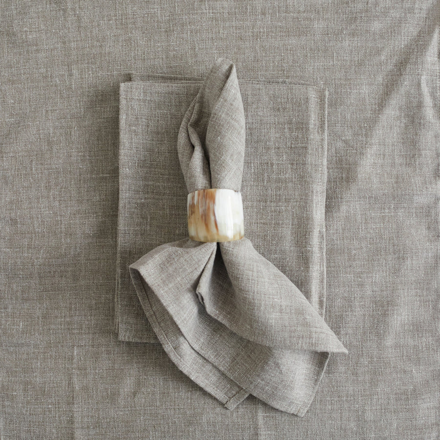 Riverside Table Linens - Set of 6 Napkins - 19’’ x / atene - Libeco - $126