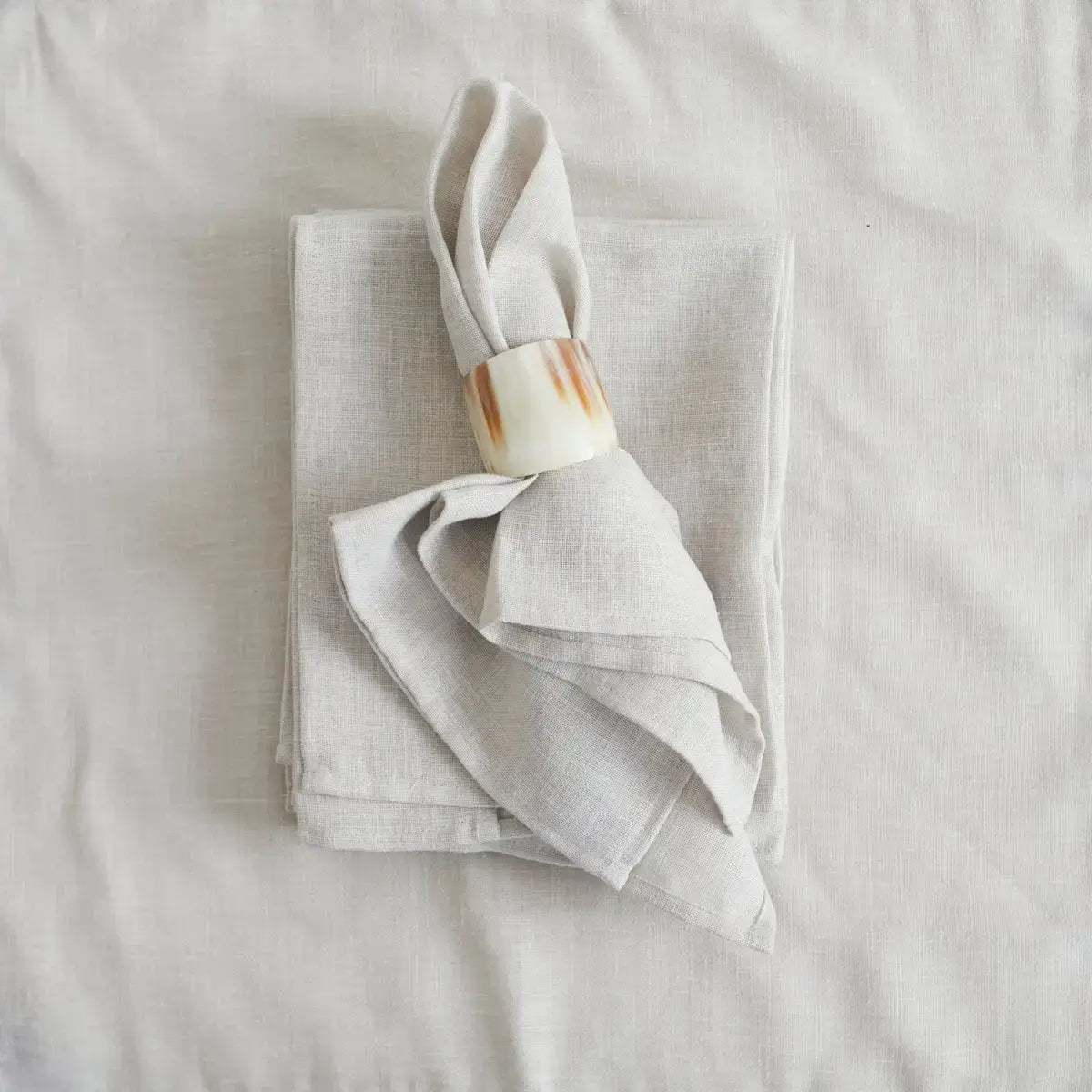 Riverside Tablecloths - Tablecloth 63 x 98 / Ficelle - Libeco - $309