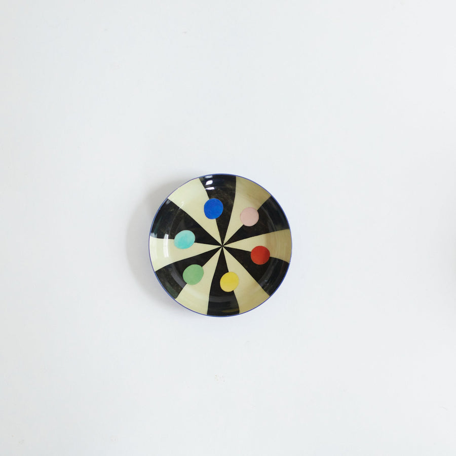 Round Enamel Tray - Benson’s Colour Hexagon - Roomytown Inc - Accessories - $17