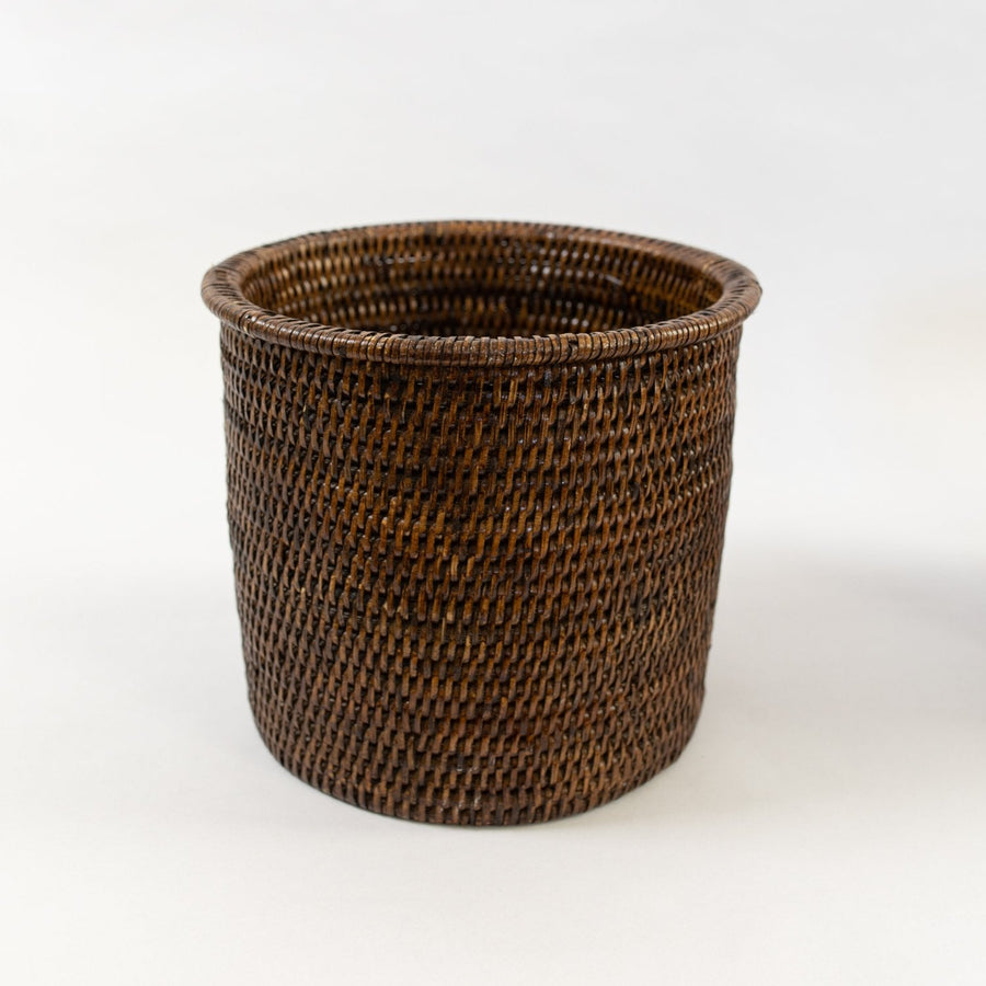 Round Flower Baskets - 9’ x 8’ / Antique Brown - Matahari - $57