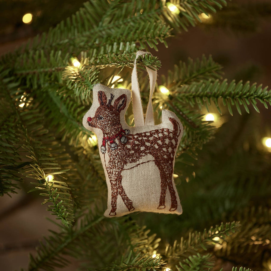 Rudolph Ornament - Coral & Tusk - Holiday - $37