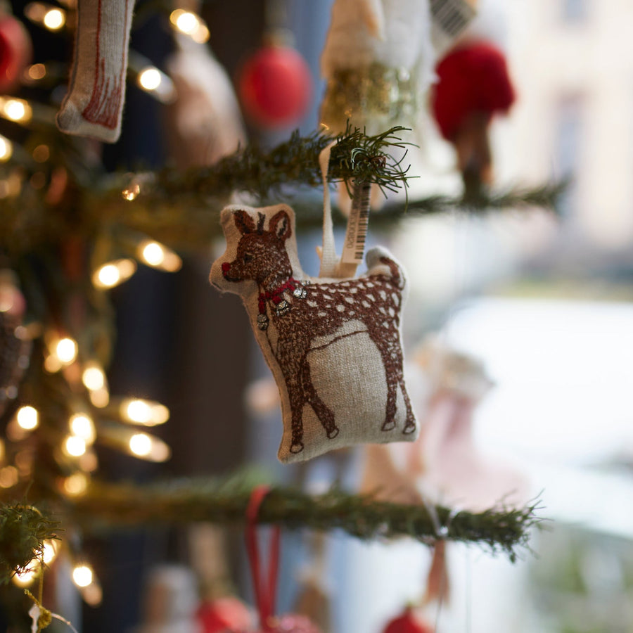 Rudolph Ornament - Coral & Tusk - Holiday - $37
