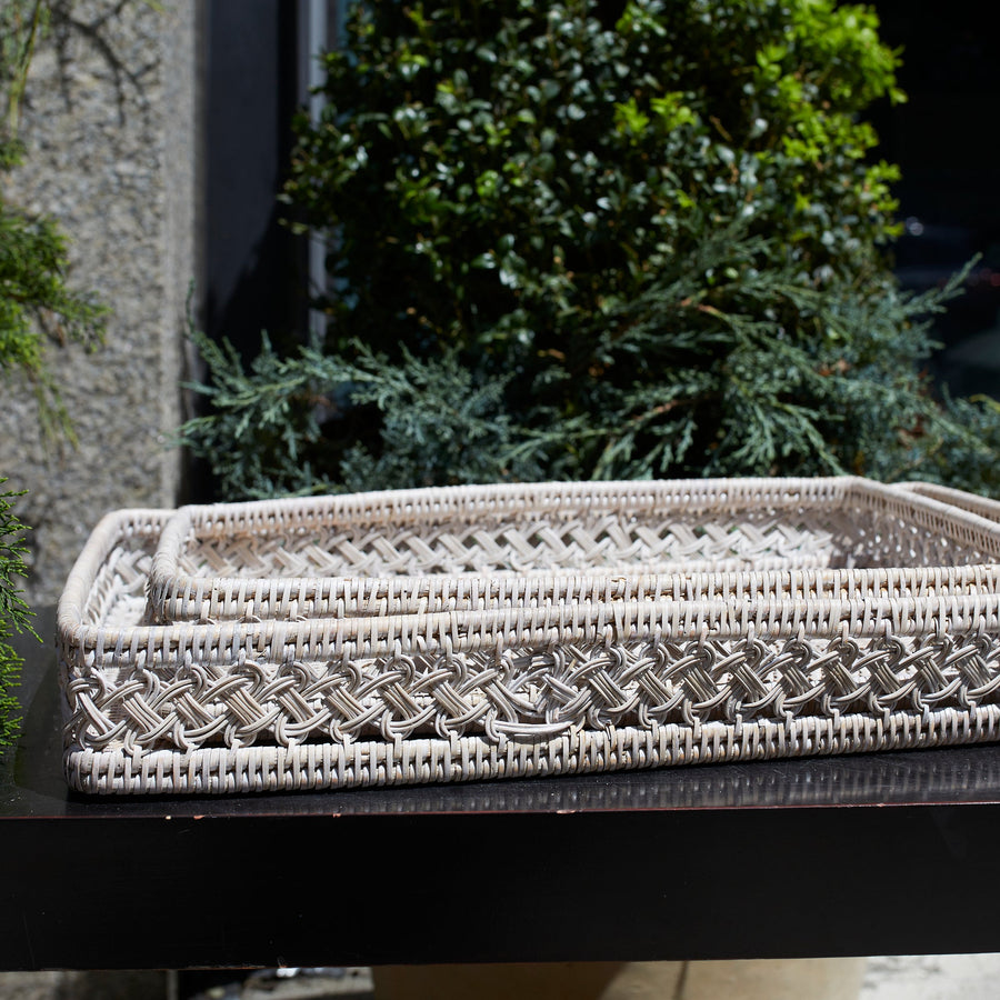 Seca Braid Rectangular Tray - Artifacts Trading Company - Baskets