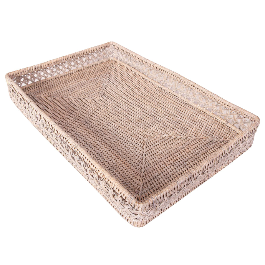Seca Braid Rectangular Tray - Artifacts Trading Company - Baskets