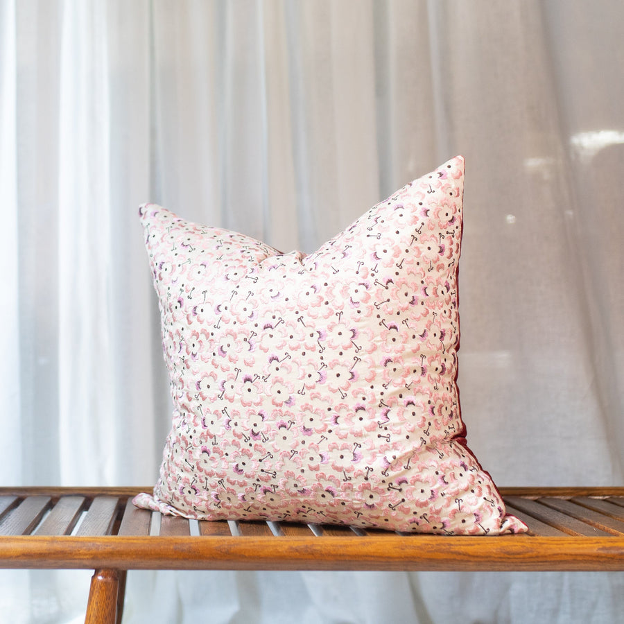 Shaded Light Rouge Cushions - Gelda 22’ x - Anke Drechsel - Cushion - $595