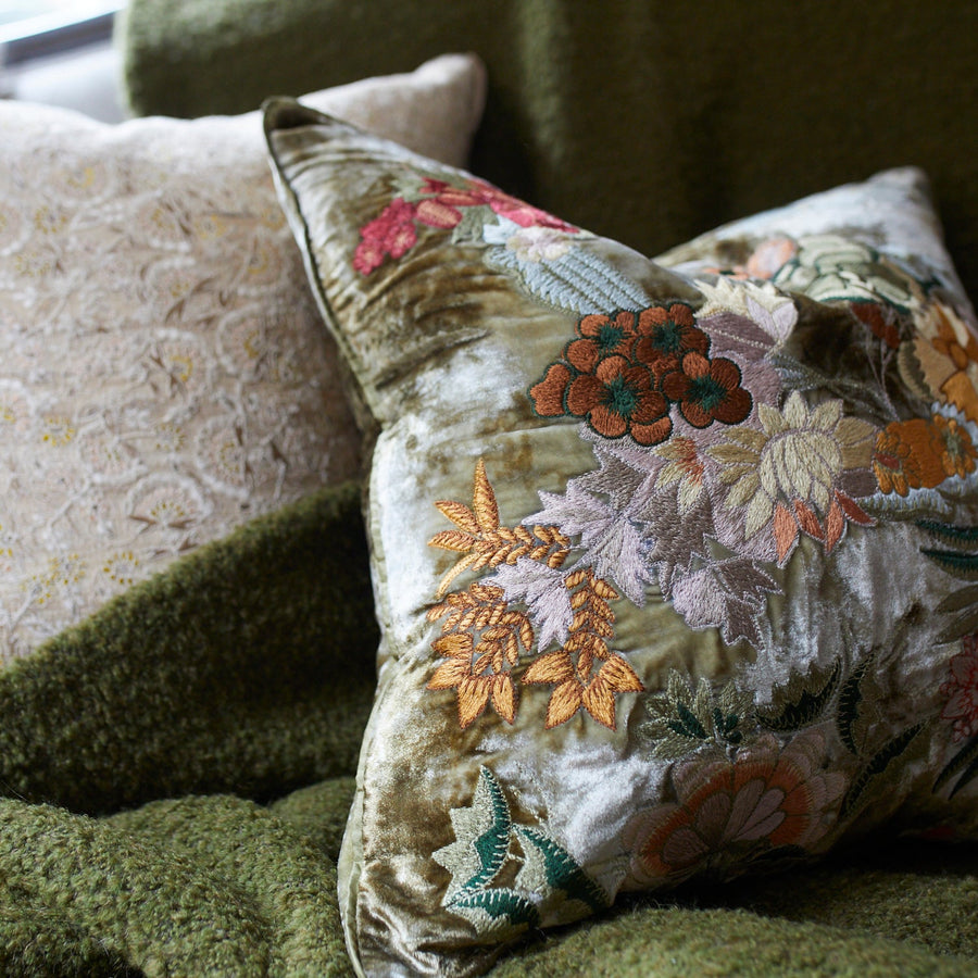 Shaded Olive Cushions - Anke Drechsel - Cushion - $620