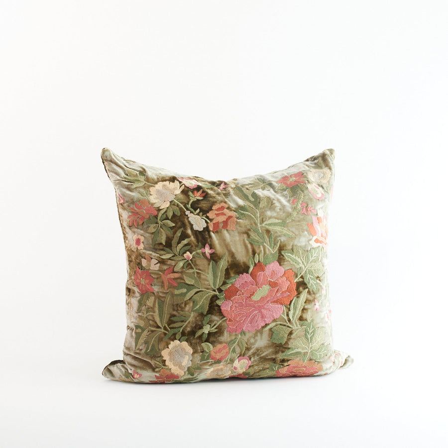 Shaded Olive Cushions - Kamala 20’’ x - Anke Drechsel - Cushion - $545