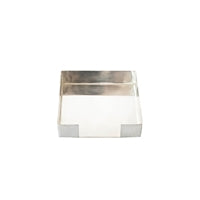 Silver Cocktail Napkin Holder - Hester & Cook - Accessories - $48