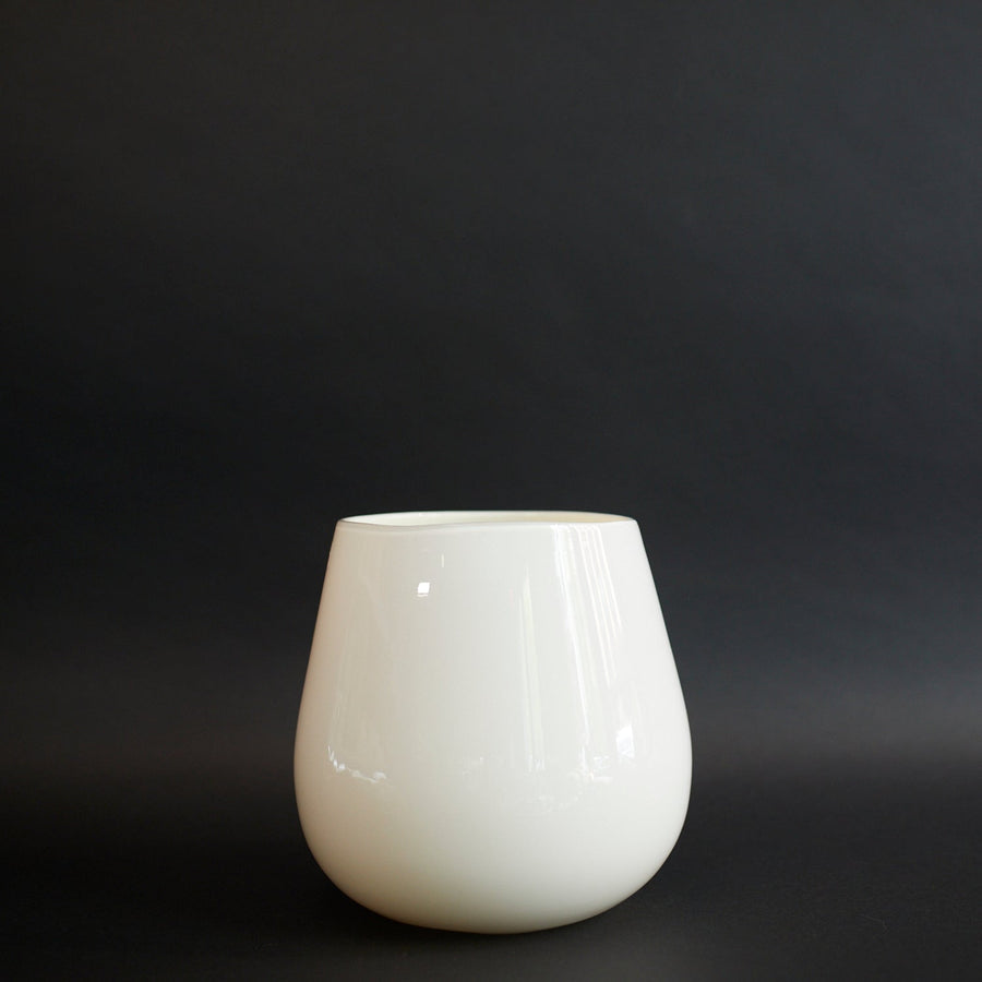Snow Hand Blown Glass Sambor M 7’’ to 10’’ dia x 9.5’’h Henry Dean NV Accessories $149