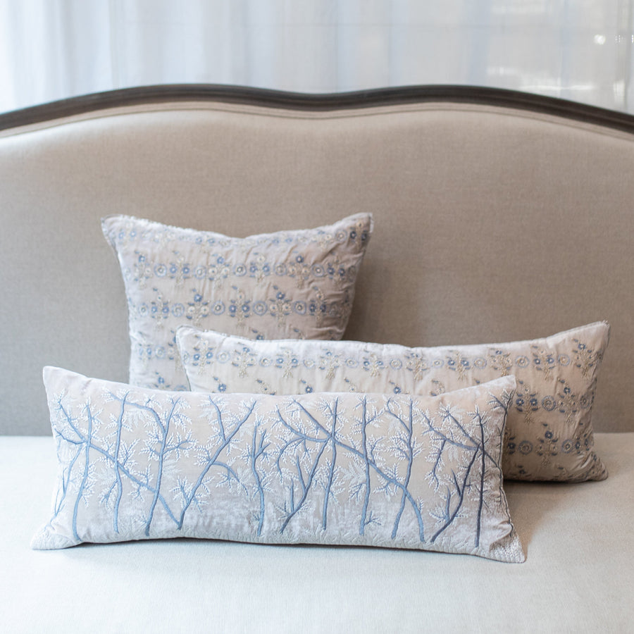 Soft Silver Cushions - Anke Drechsel - Cushion - $435