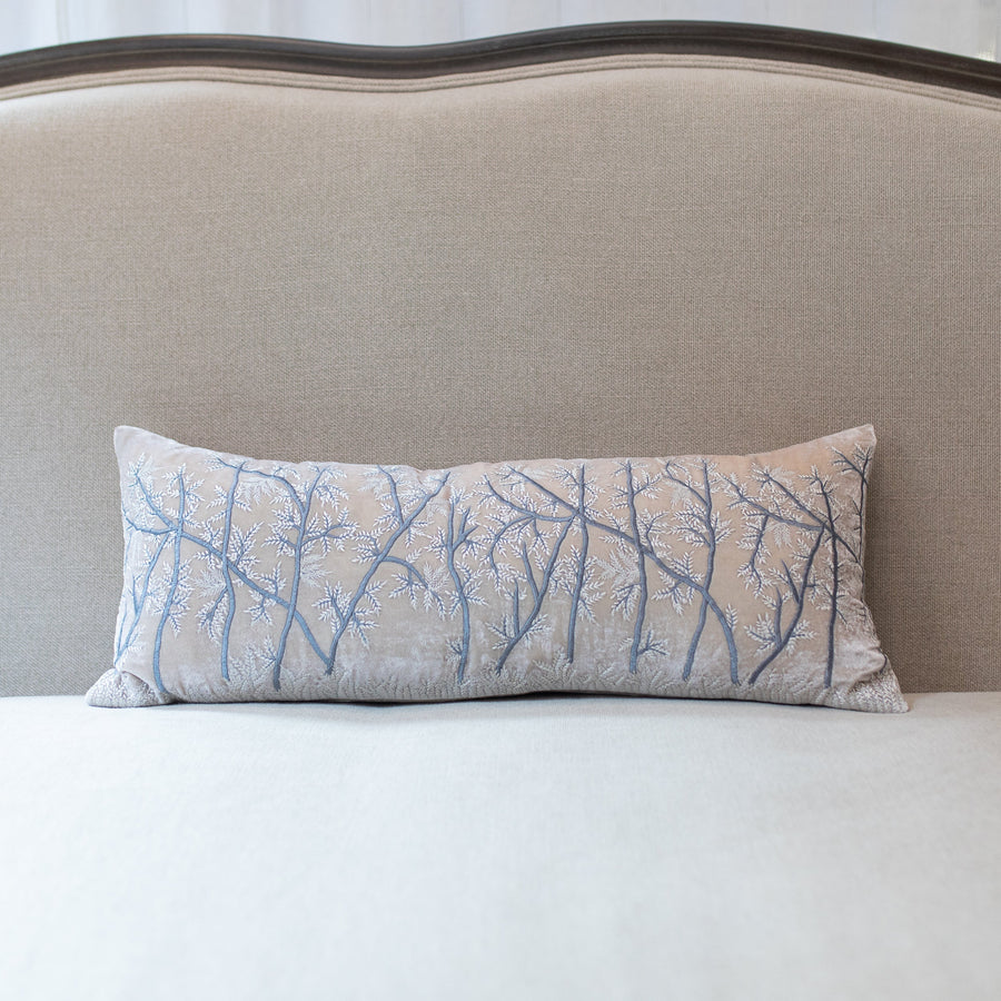 Soft Silver Cushions - Treetops 12’x30’ Anke Drechsel Cushion $435