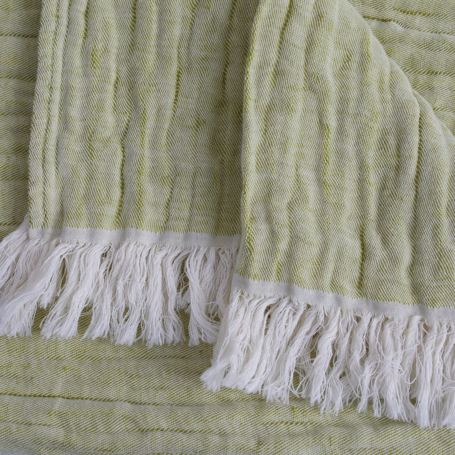 Soho Throw - 50’ x 70’ / Lime - Lands Down Under - $198