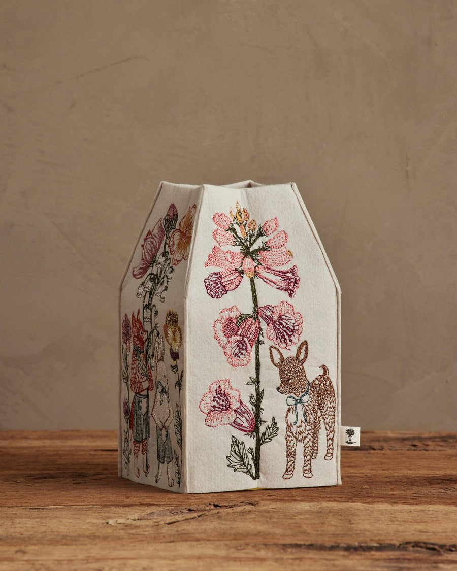 Spring Parade Tissue Box Cover - Coral & Tusk - Bath - $98