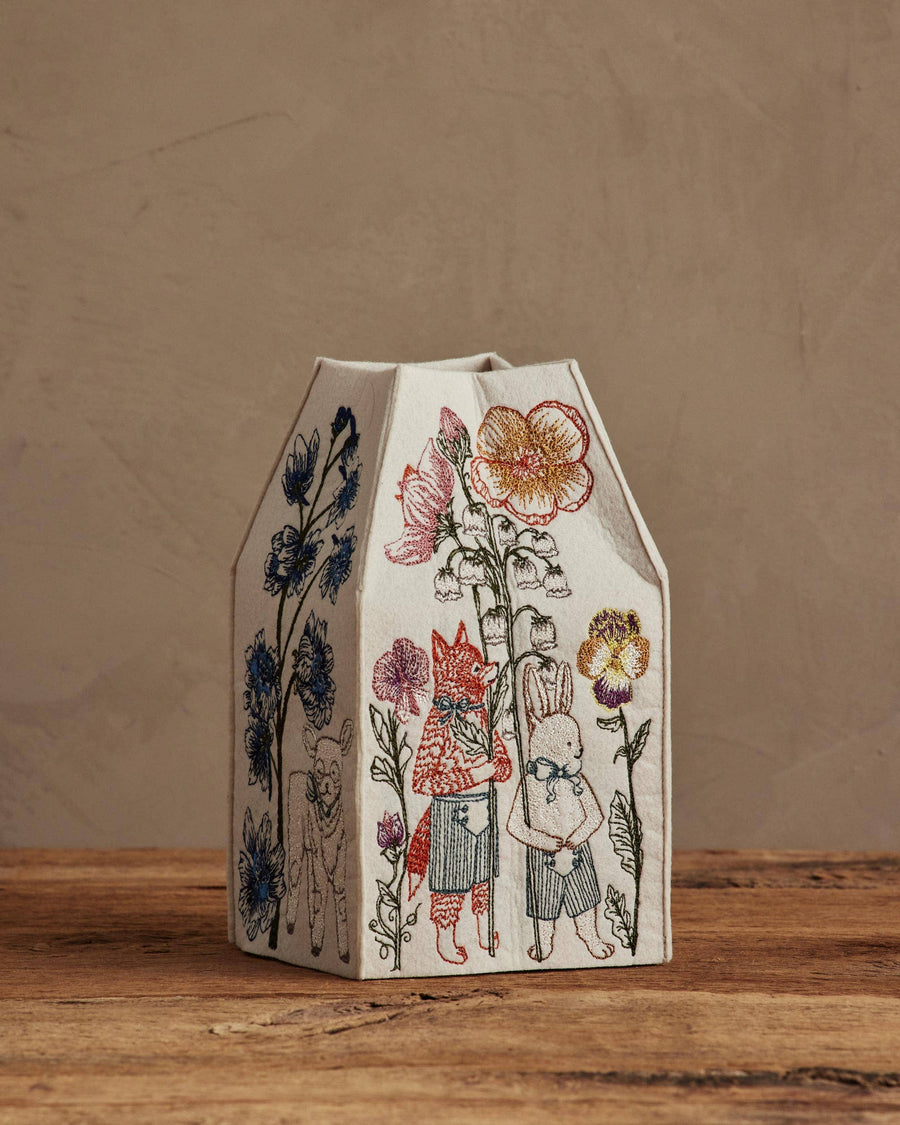 Spring Parade Tissue Box Cover - Coral & Tusk - Bath - $98