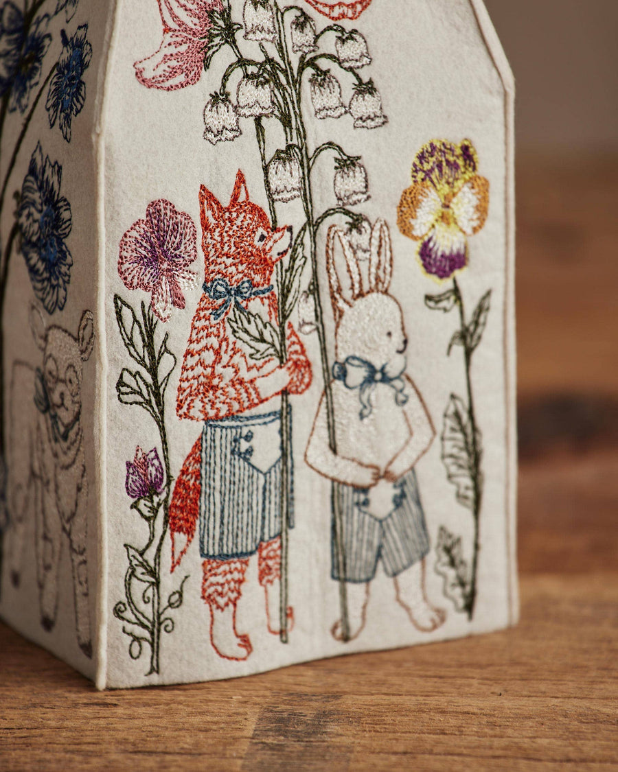 Spring Parade Tissue Box Cover - Coral & Tusk - Bath - $98