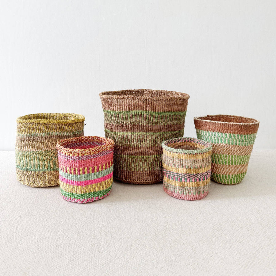 Storage Plant Basket - Green - Amsha - Baskets - $42