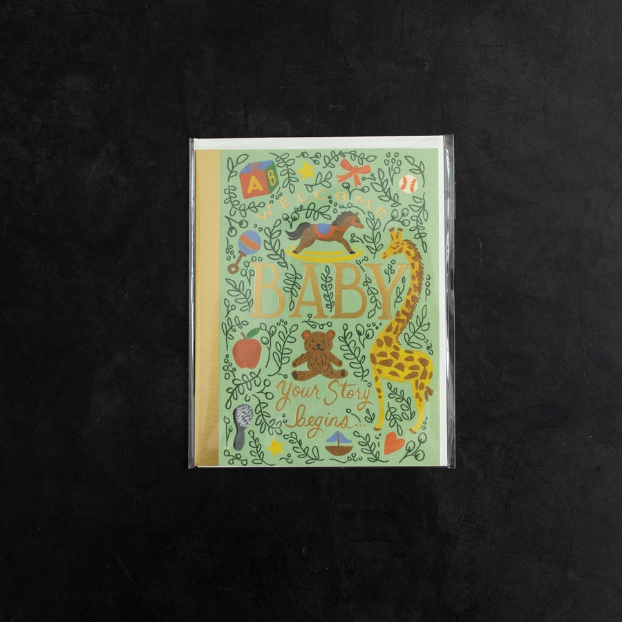 Story Book Baby card - Rifle Paper Co. - Cards - $6