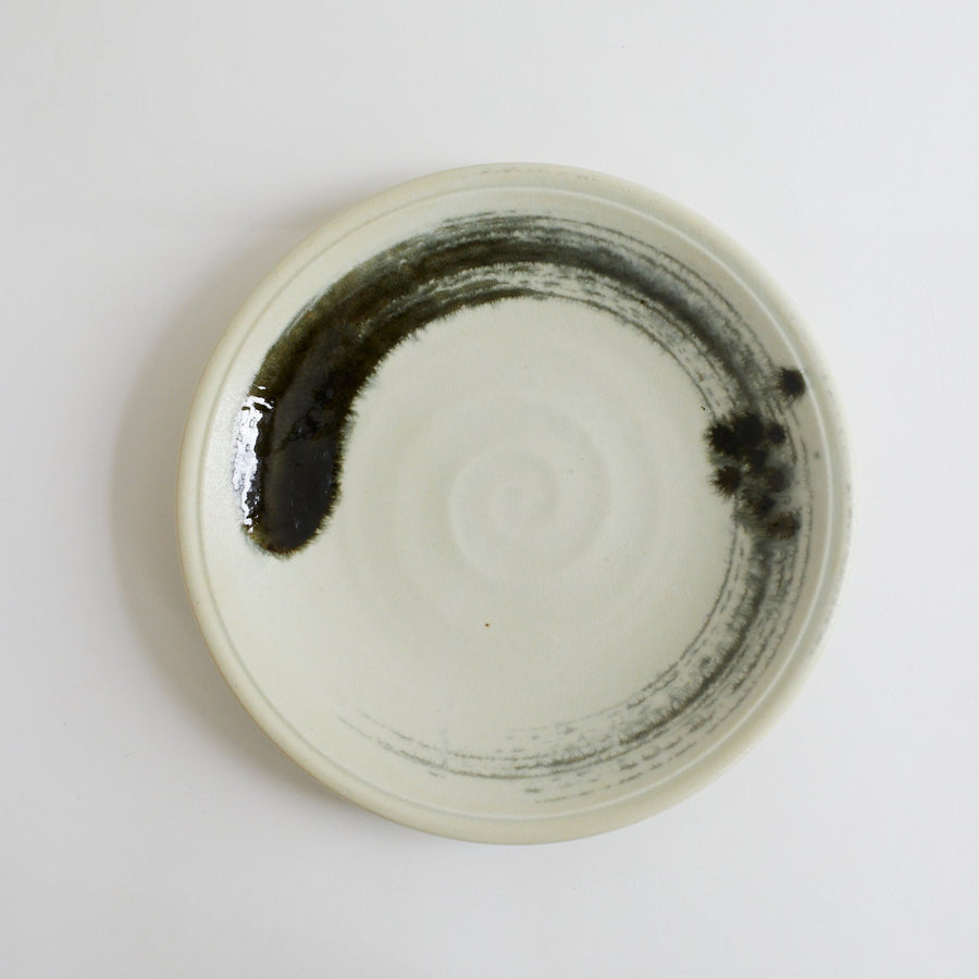 Sumi Brush Dinnerware - Dessert Plate -8.75in - L’objet - Table - $50