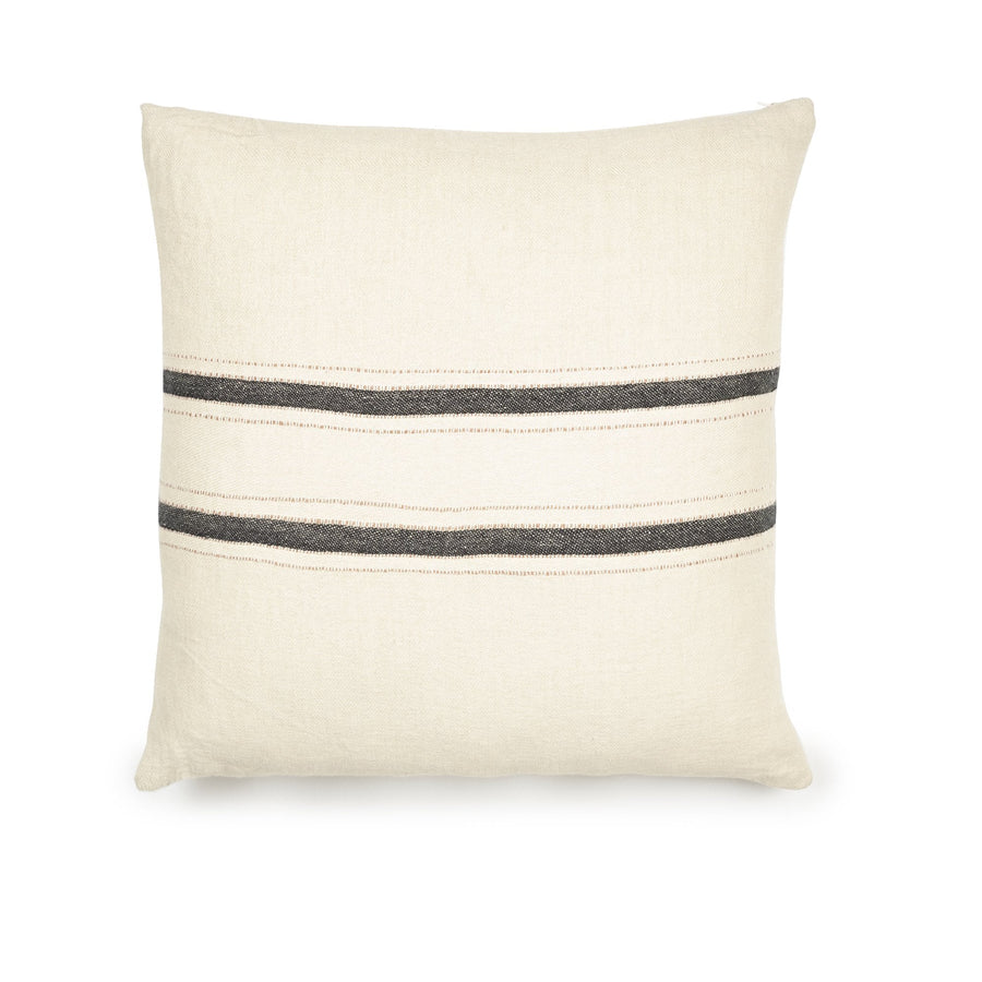 The Patagonian Stripe - 25 x 25’ Pillow - Multi - Libeco - Cushion - $214
