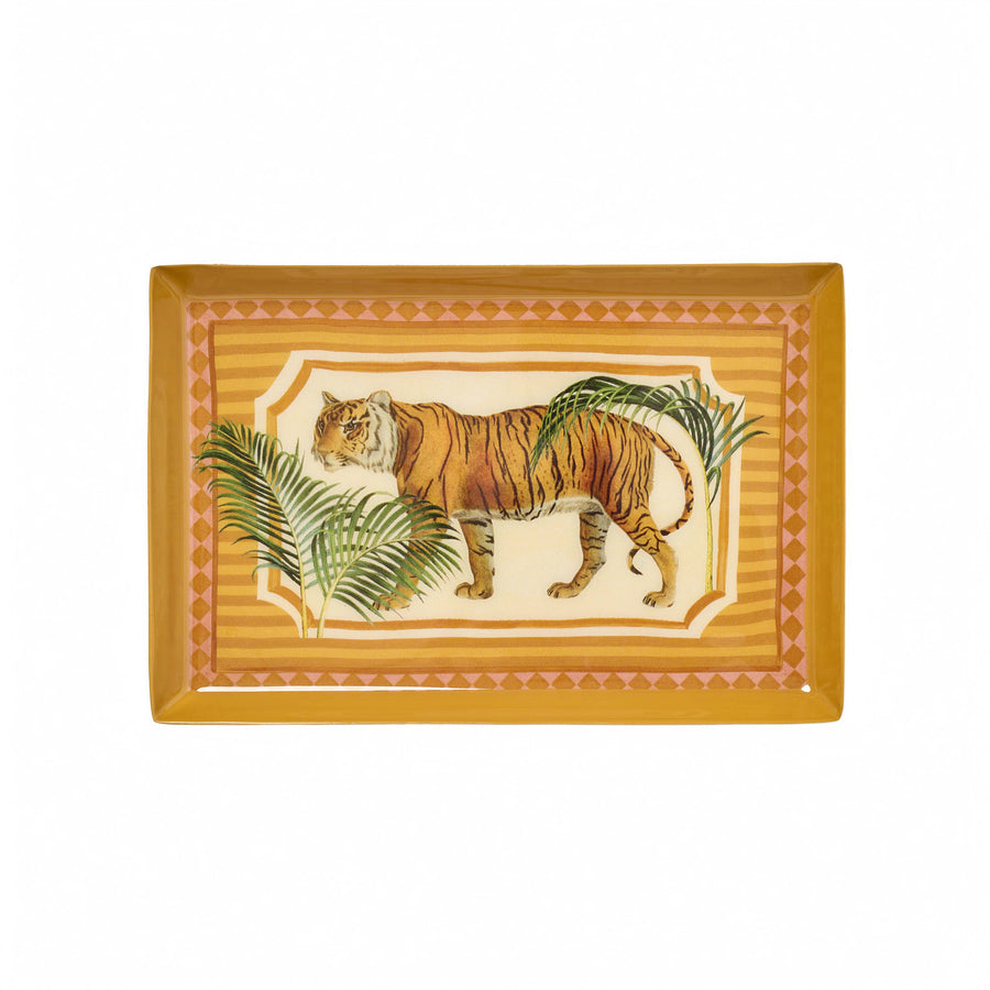 Tiger Enamel Tray - Roomytown Inc - Accessories - $28