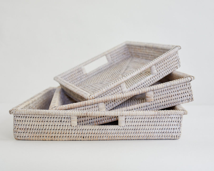 Trays -Square - 12’’ x 2.25’ - Matahari - Baskets - $65